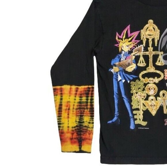 Vintage Yu-Gi-Oh! Its Time to Duel 96' Kazuki Takahashi Shirt Large - Picture 3 of 8